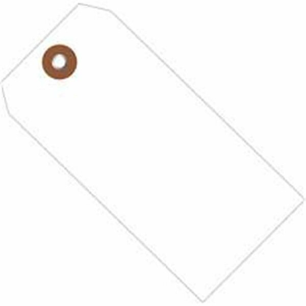 Officespace 6.25 x 3.12 in. White Plastic Shipping Tags -100PK OF2821264